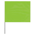 Marking Flag, PVC, Solid, 2.5" L., 100 PK