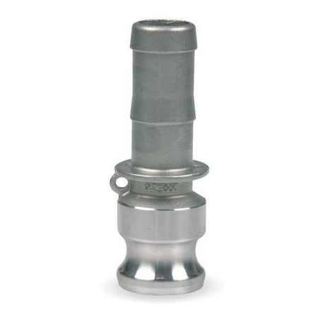 Cam and Groove Adapter, Hose Shank, Alum
