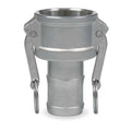 1" Female Coupler x Hose Shank 316 SS Coupler