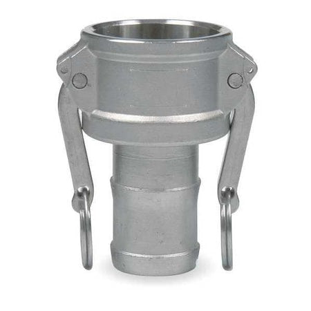 CamGrooveCouplng,Hose Shank,Alum,Nitrile