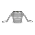 1-1/2" Female Coupler x FNPT 316 SS Coupler