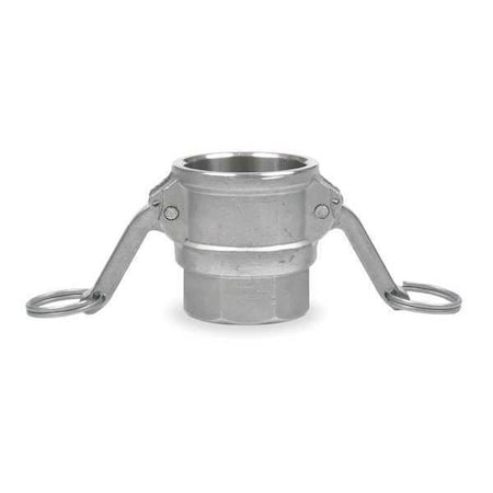 1-1/2" Female Coupler x FNPT 316 SS Coupler