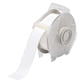 Label Tape Cartridge, White, Labels/Roll: Continuous
