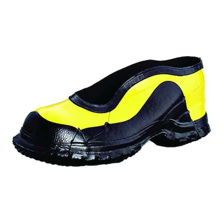 Overshoe, Electrical, Slip On, Rubber, Ankle Height, Yellow, 9