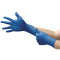 Microflex UltraSense Disposable Gloves, 3.1 mil Palm, Nitrile, Powder-Free, L (9), 100 PK, Blue