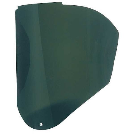 Faceshield Visor, Green Visor, Polycarbonate, Uncoated Lens, Green