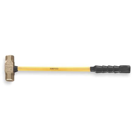 Nonsparking Sledge,16 lb,33",Fiberglass