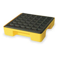 Drum Spill Containment Platform, For (1) Drum, 15 Gallon Spill Capacity, 2000 lb Load Capacity