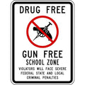 School Zone Sign, 18 in H, 12 in W, Aluminum, Vertical Rectangle, English, DF-026-12HA