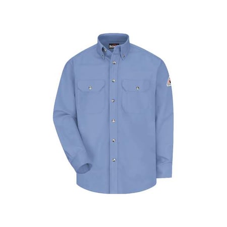 Men's Flame-Resistant Collared Shirt, 8.6 cal/sq cm, L, ComforTouch(R)