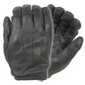 Law Enforcement Glove, Cowhide Leather Palm, 7" Length, Shirred Cuff, Full Finger, Kevlar(R) Lining
