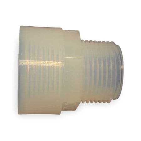 PFA, Bushing, 3/8 in NPT, 1/4 in NPT