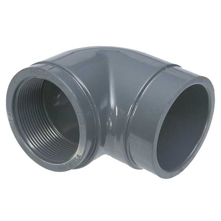 CPVC Elbow, 90 Degrees, Schedule 80, 3/4" Pipe Size, FNPT x Socket
