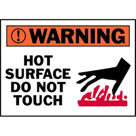 Machine/Equipment Label,3-1/2 In. H,PK5, 86161