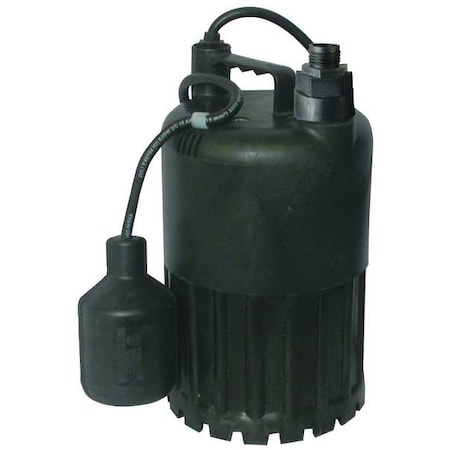 1/2 HP 1-1/4" M Submersible Sump Pump 120V AC Tether