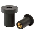 Rivet Nut, 3/8"-16 Thrd Sz, 1.062 in L, Rubber, Protective Powder, 5 PK