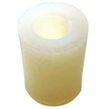 Round Standoffs, #4-40 Thrd Sz, 3/16 in Bd L, Nylon Plain, 3/16 in OD, 10 PK