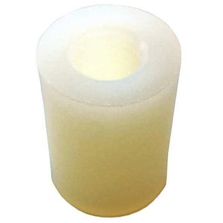Round Standoffs, #4-40 Thrd Sz, 3/16 in Bd L, Nylon Plain, 3/16 in OD, 10 PK