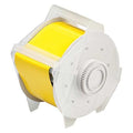 Label Tape Cartridge, Yellow, Labels/Roll: Continuous