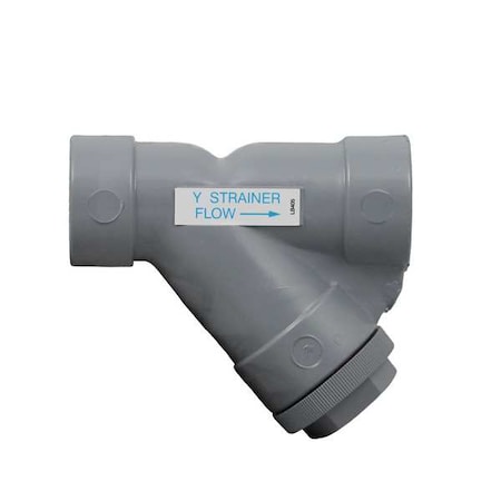 Y Strainer, 3" Pipe, socket, CPVC, 150 psi