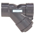 Y Strainer, 1-1/4" Pipe, Socket, PVC, 150 psi