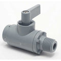 1/8" FNPT x MNPT PVC Ball Valve Inline