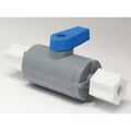 1/4" Compr PVC Ball Valve Inline
