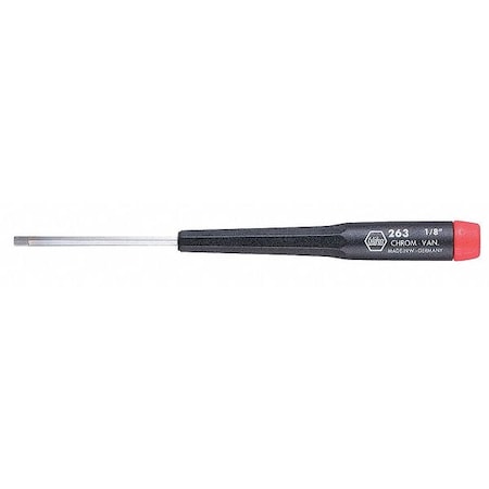 Precision Hex Screwdriver 1/8 in Round