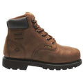 Men's 6-Inch Work Boot, 9 1/2 M, Steel Toe, 6 in H, Brown, W05679