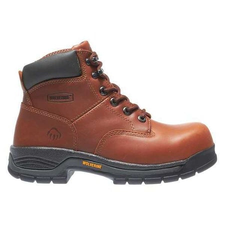 Men's 6-Inch Work Boot, 15 XW, Steel Toe, 6 in H, Brown, 4904