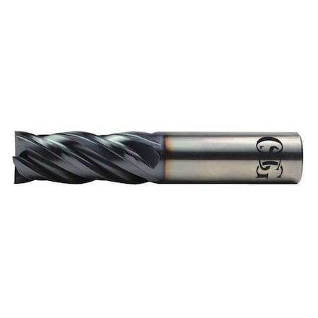 Carbide End Mill,VG441,3/8 D,2 1/2 Cut L