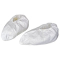 Disposable Shoe Covers, Non-Woven Laminate, White, Slip Resistant Sole: Yes ,L
