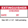Inspection Label, ENG, Maintenance, PK350, TCSL2-10905