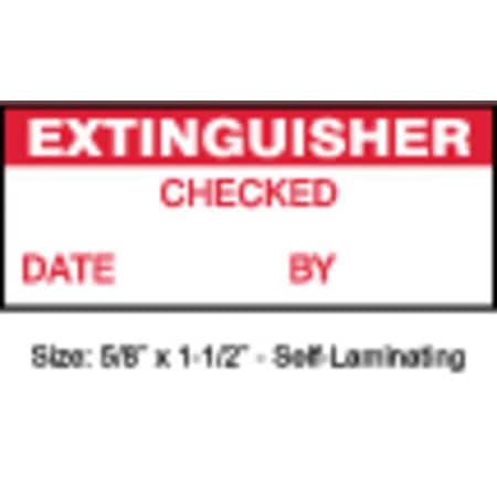 Inspection Label, ENG, Maintenance, PK350, TCSL2-10905