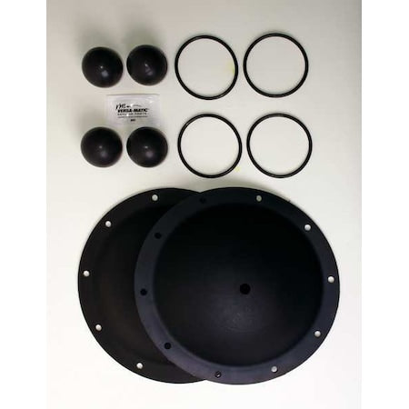 Fluid End Repair Kit, Buna-N Ball, 2 in