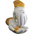 1871 Welding Gloves, Straight Cuff, Wing Thumb, Premium Goatskin, M, 1 PR