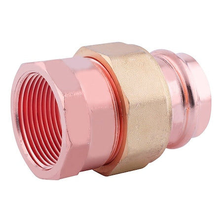 Strt, Brass, Press-fit 1/2", FNPT 1/2"