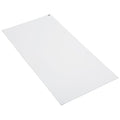 Tacky Floor Mat, 24 in Wide x 36 in Long, 2 mil Thickness, Polyethylene, White, PK4