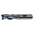 4-Flute HSS Center Cutting Square Single End MIll Cleveland HG-4C-TN TiN 3/4x1/2x1-5/8x3-5/8