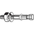 Wedge Anchor, 5/8" Dia., 6" L, 18-8 Stainless Steel Plain, 2 PK