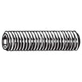 Socket Set Screw, Flat, 1/4-20x1/2, PK100