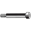 Shoulder Screw, #10-24 Thr Sz, 3/8 in Thr Lg, 1/4 in Shoulder Lg, 18-8 Stainless Steel, 5 PK