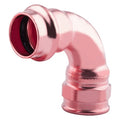Elbow, Copper, Press-fit 3/4", FNPT 1/2"