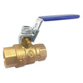 1/4" FNPT Brass Ball Valve Inline