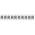 LetterLabel,Vinyl,1-1/2inH,1inW