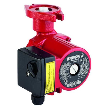 Hot Water Circulating Pump, 1/8 hp, 115V, 1 Phase, Flange Connection