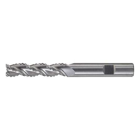 3-Flute Carbide HP Square Single Roughing End Mill CTD CEM-RA-TC TiCN 5/8x5/8x1-1/4x3-1/2