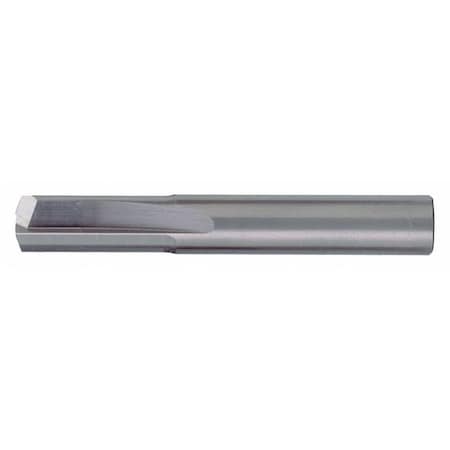2-Flute Carbide Square Single End Straight Flute GP End Mill CTD CEM-SEST-2 Bright 3/16x3/16x5/8x2
