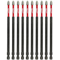 SHOCKWAVE 6 in Phillips No. 2 Impact Duty Power Bit, 10PK