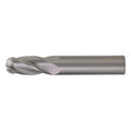 4-Flute Cabide Ball Single End GP End Mill Cleveland CEM-SE-4B Bright 27/64x7/16x7/8x2-3/4